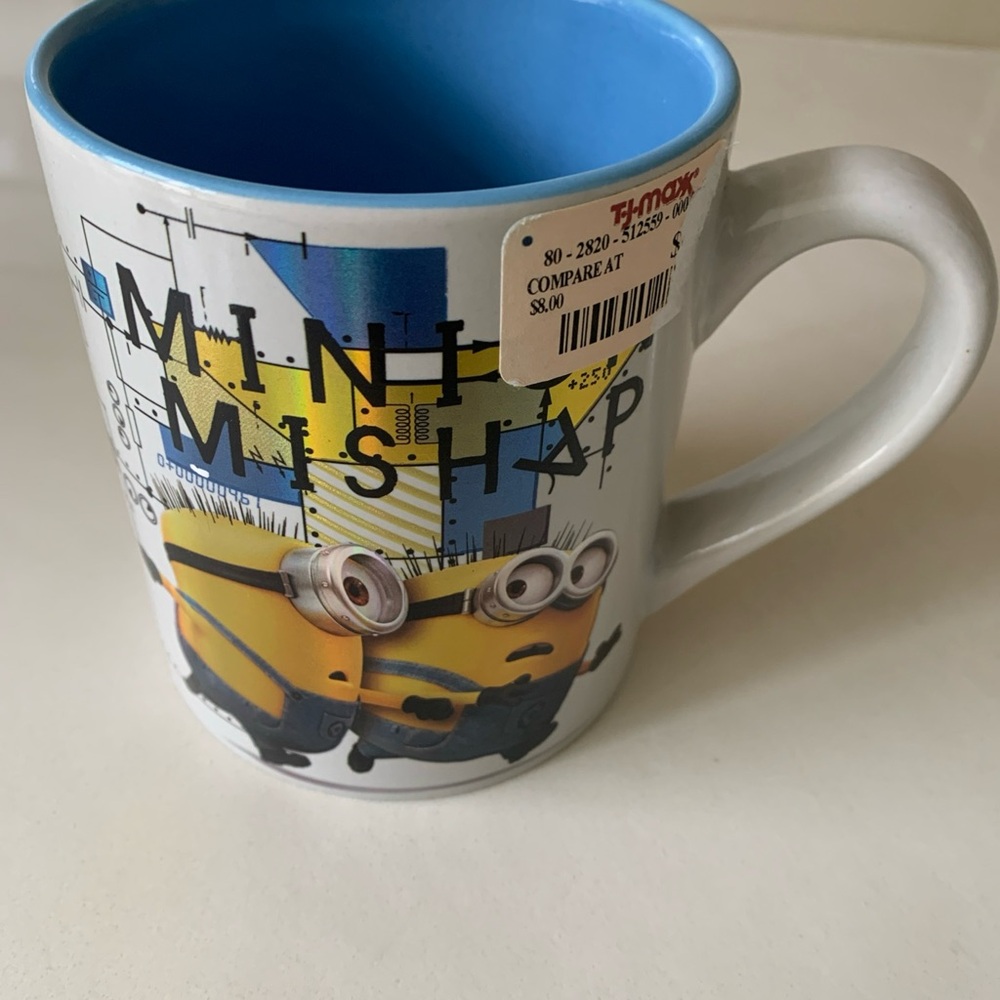 Minion Mishap Coffee Mug Universal Studios Light Gray by Silver Buffalo
